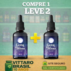 Gota do Sono - Noites Tranquilas Todos os Dias - 10% de Desconto no Pix