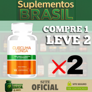 Curcuma Longa - Corpo Saudável e Imunidade em Dia - 10% de Desconto no Pix