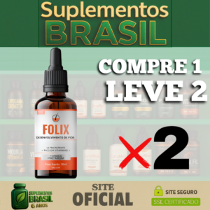 Folix - Força e Crescimento para os Seus Cabelos - 10% de Desconto no Pix