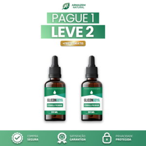 Glicongoya 30ml - Oferta Tudo Em Dobro + Frete Grátis